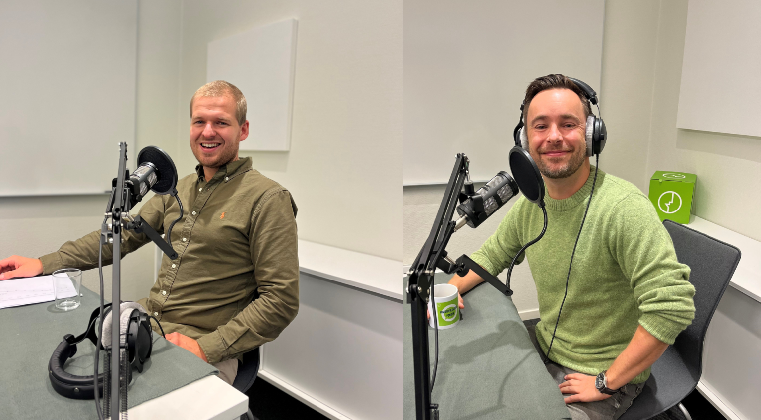 Jonas Østnes, prosjektleder i Kantar og Stian Barsnes-Simonsen, kreativ leder i Nordic Screens, gjester i sesongens første episode av Kommunikasjonspodden.